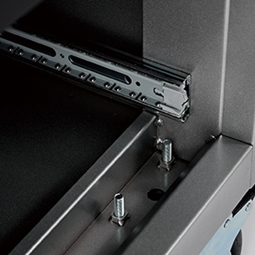 740x470x910mm/5段 ツールワゴン【EA956AB-16】