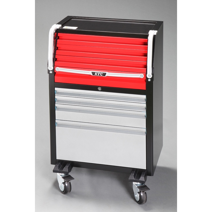 740x540x1230mm/8段 ツールワゴン【EA956AB-13】