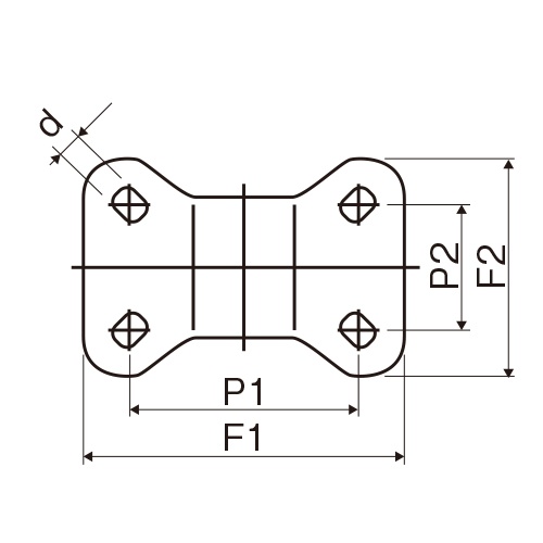 75mm キャスター(固定金具・左ブレーキ付)【EA986PN-66】