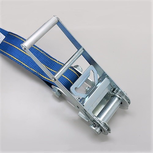 75mmx 9.0m/2540kg ベルト荷締機(両端フック型)【EA982ST-39A】