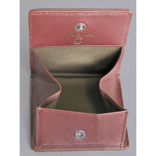 75x 80x 10mm 小銭入れ(茶)【EA927BR-10A】