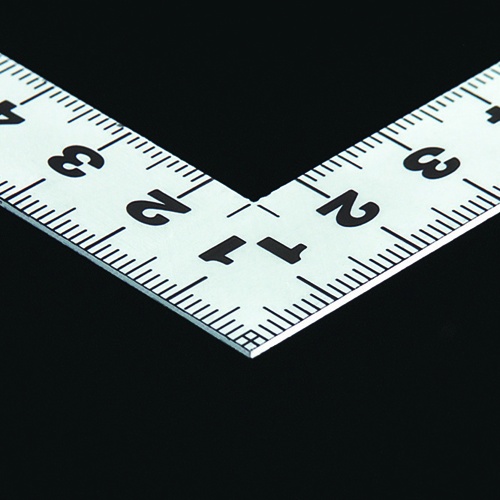 75x150mm シルバー曲尺【EA720WA-10】