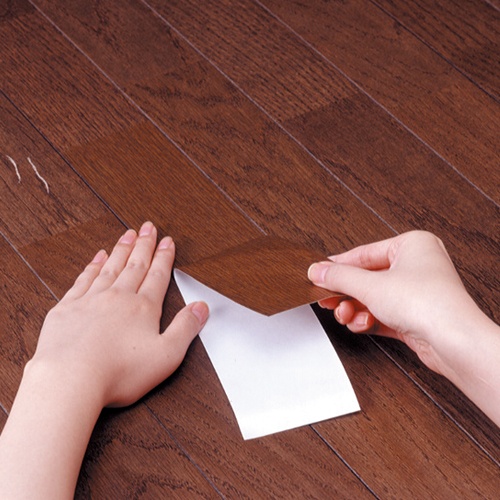 75x900mmフローリング補修テープ(ライトブラウン/10巻)【EA944SK-3B】