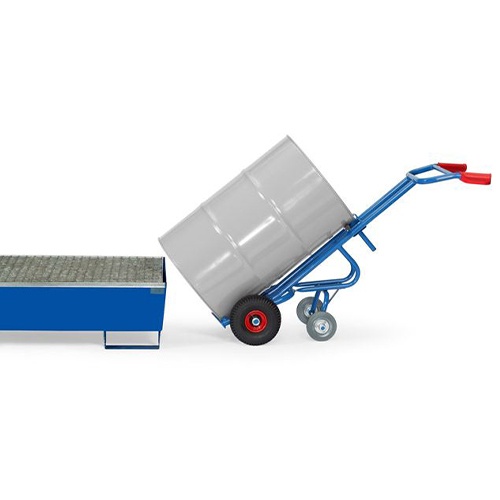 780x1180mm/300kg ドラムトロリー【EA520FD-10】