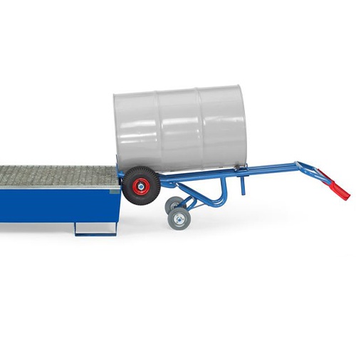 780x1180mm/300kg ドラムトロリー【EA520FD-10】