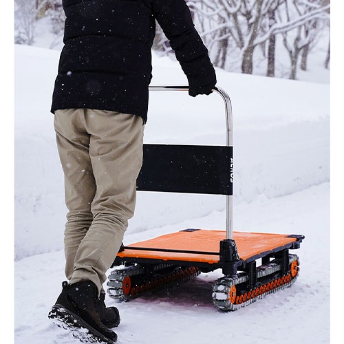 795x455mm/150kg 運搬車(クローラー式)【EA520BN-51A】