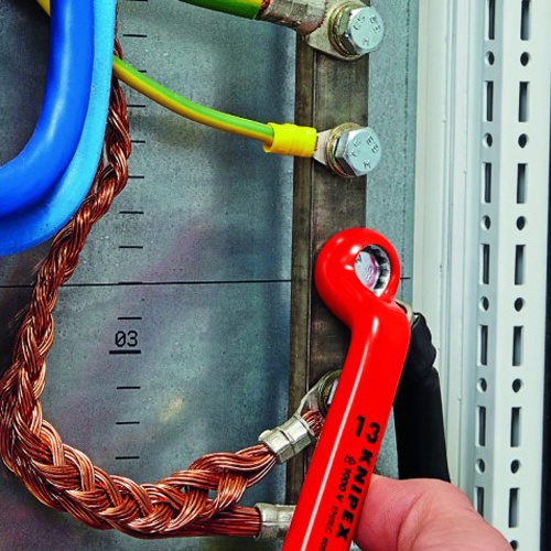 7mm 片口メガネレンチ(絶縁)【EA640LB-7A】