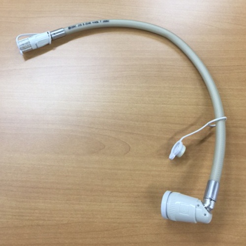 7mmx0.5mガスホース(カプラー付・LP・都市ガス兼用)【EA467BC-0.5A】