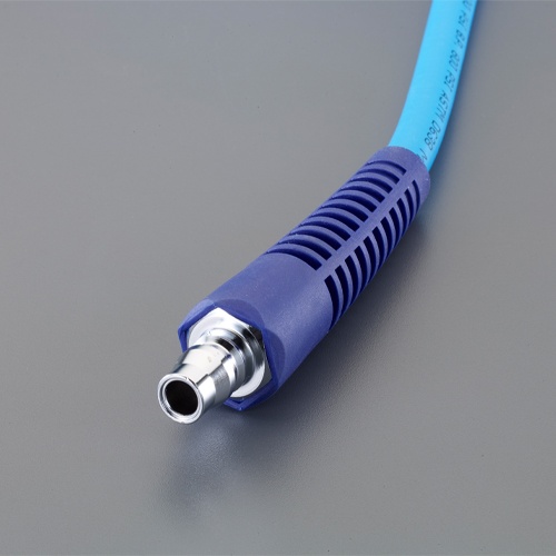 8.0x12mm/20m 耐低温エアーホース(カプラー付/PVC)【EA125CG-320】