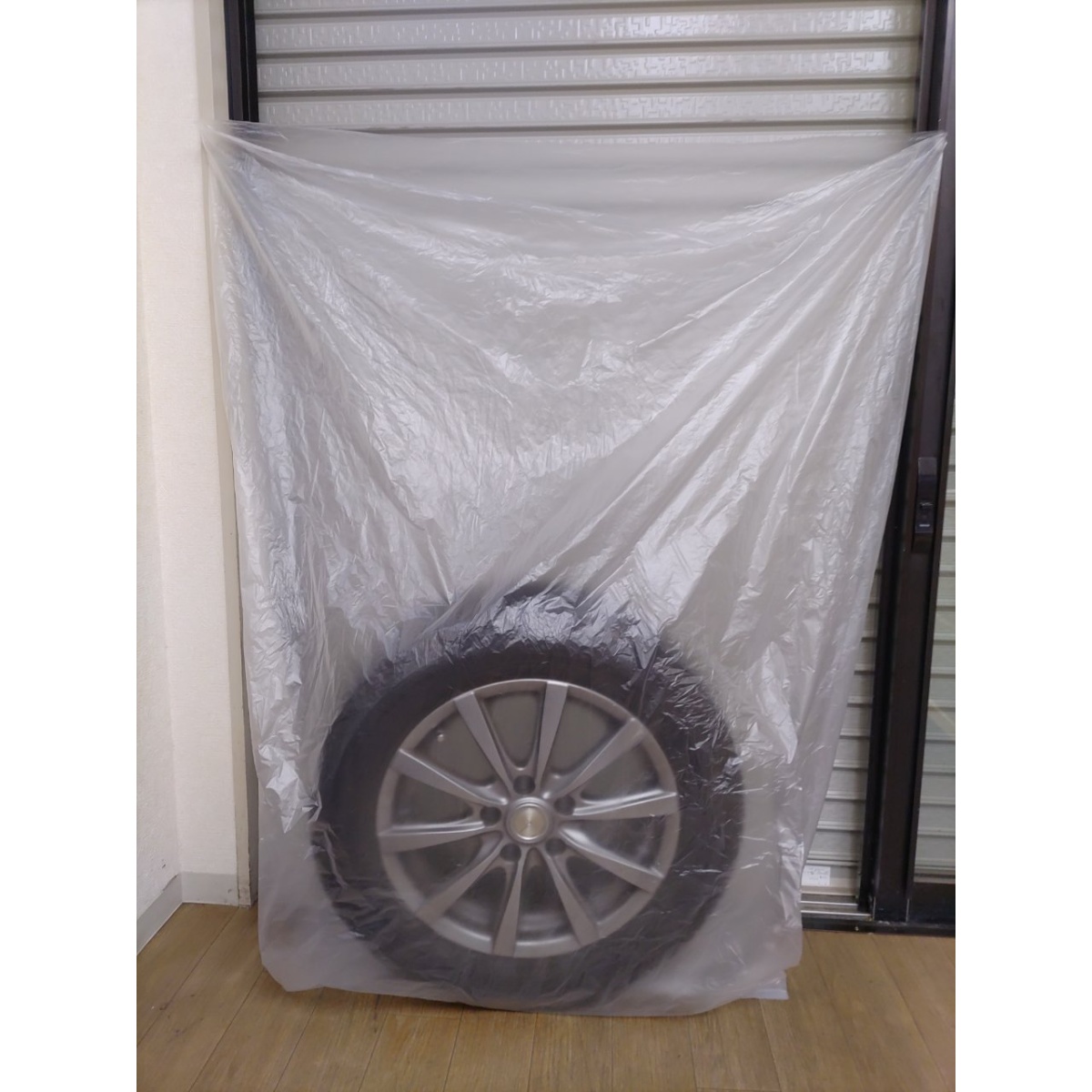 800x1500mm タイヤ保管袋(SUV用/100枚)【EA912AB-17】