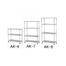 800x350x1490mm メタルラックミニ(キャスター付)【EA976AK-8】