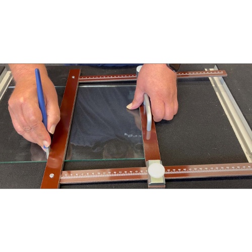 800x800mm ガラスカッティングフレーム【EA846DA-19】