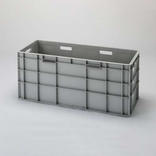 838x335x380mm/87.0L 軽量コンテナ(ライトグレー)【EA506AF-312】