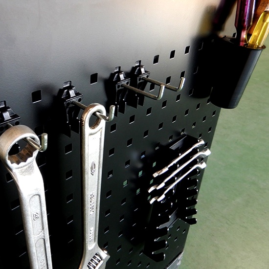 873x500x880mm/ 2段 ツールワゴン【EA956F-2B】