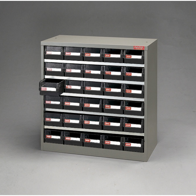 880x400x880mm/5列 6段 パーツキャビネット【EA957F-22A】