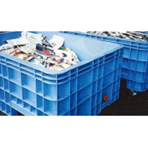 883x642x517mm コンテナ(排水栓・キャスター付)【EA506AG-4】