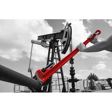 8インチ /1500mm強力型パイプレンチ【EA546RS-60】