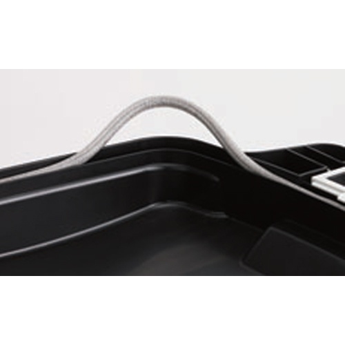 90L ダストボックス(キャスター付・黒/灰)【EA995A-108A】