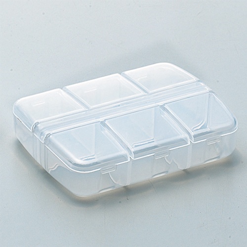 90x 67x 23mm 小物ケース(6コマ)【EA508KD-57】