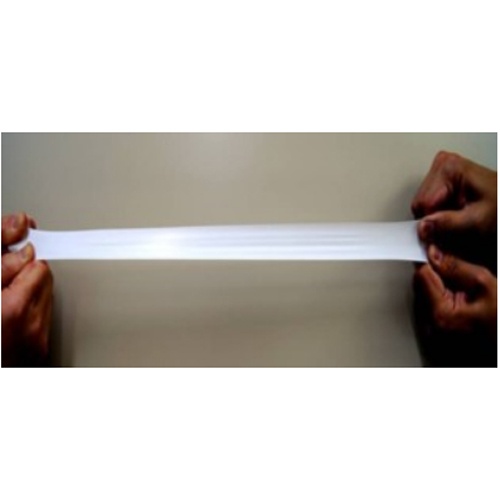 90x125cm エプロン(軽量/打抜き型/白)【EA355A-4】