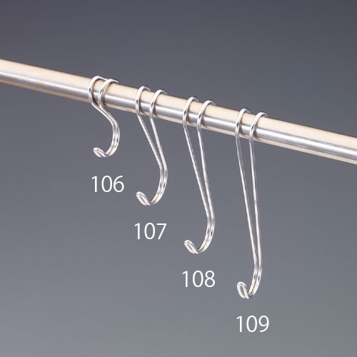 90x3mm S型ツーウェイフック【EA638DW-107】