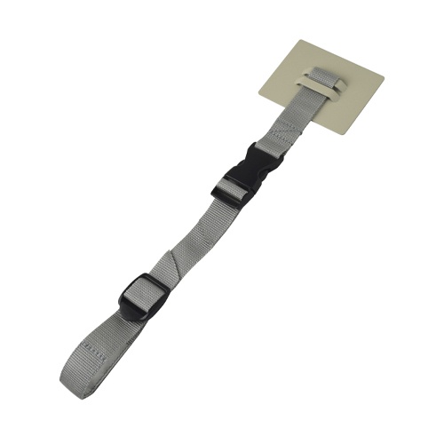 90x70mm 転倒防止プレート(ラック用/バックル付/2個)【EA979D-178】