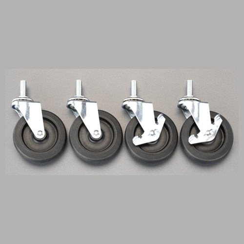 910x460x1585mm メタルラック(大口径キャスター付)【EA976AZ-3】