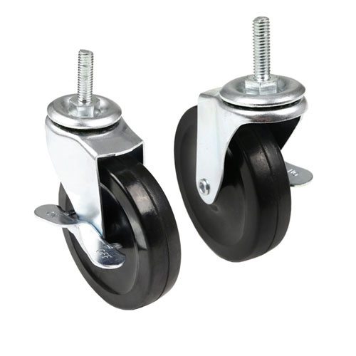 910x460x1885mm メタルラック(大口径ゴムキャスター付)【EA976AZ-14】