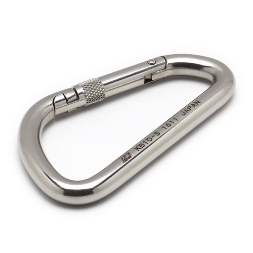 94x40x10mm カラビナ(ステンレス製)【EA638JS-11】