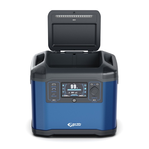 960Wh/1500W ポータブル電源(急速充電)【EA812HB-53】