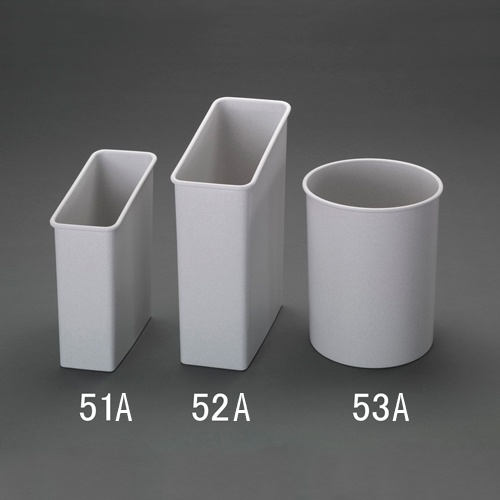 9L ダストボックス(丸型/グレー/5個)【EA995CC-53A】