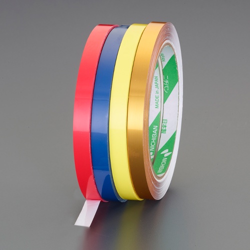 9mmx50m パックシールテープ(黄/1巻)【EA944NM-4C】