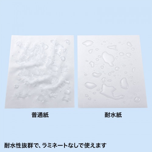 A4/ 50枚 レーザープリンタ専用耐水紙【EA759XB-11A】