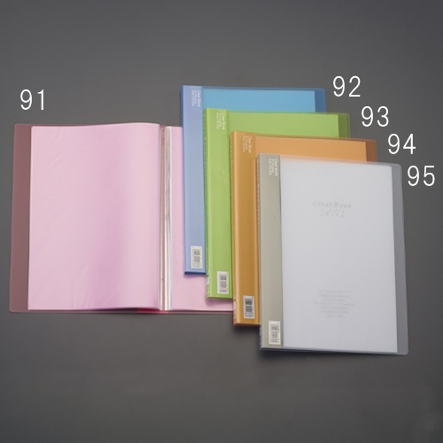 A4/S型 クリアーブック(透明)【EA762CC-95】