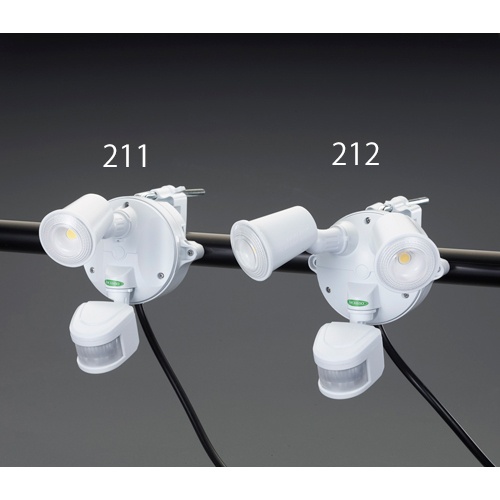 AC100V/ 20W LEDセンサーライト(5m)【EA864CA-212】