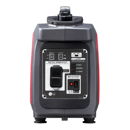 AC100V/1.8kw(DC12V/5A) 発電機(インバーター式)【EA860H-1B】