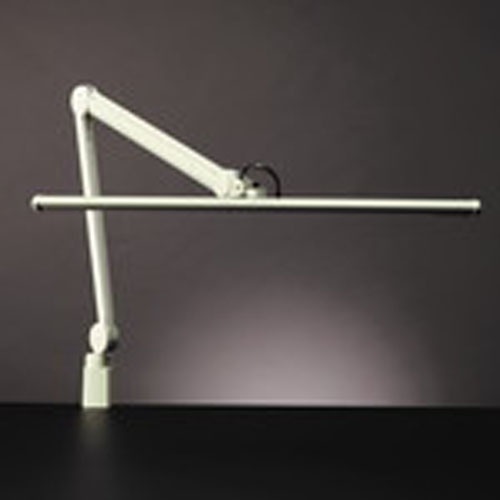 AC100V/10.5W 照明灯/LED(クランプ式/ワイド/白)【EA761XD-25】