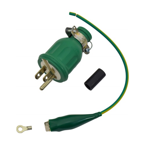 AC100V/15A プラグ(防雨型/2P・接地2P兼用)【EA940BA-41】