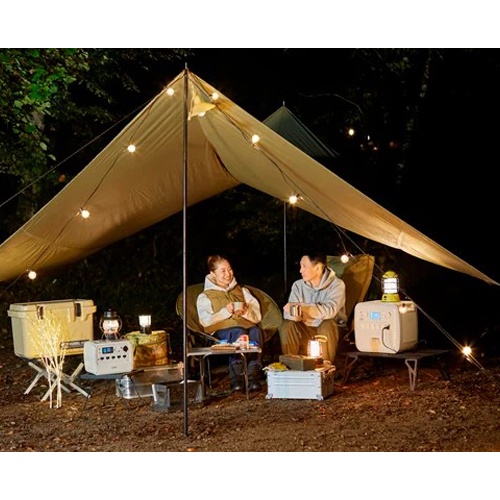 AC100V-DC12V-USB/2048wh ポータブル電源【EA812HB-62】