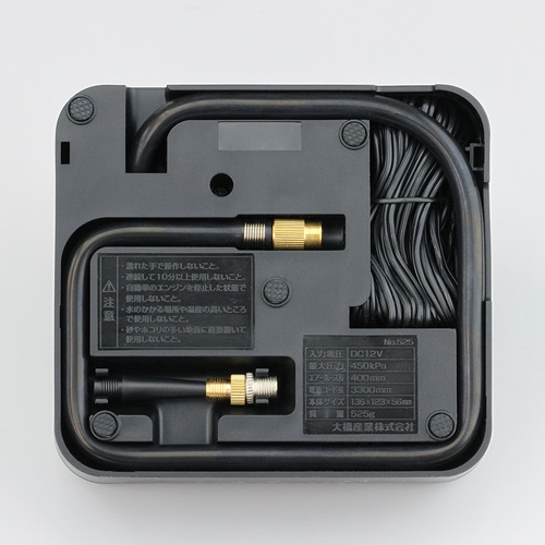 DC12V/ 10A エアーコンプレッサー(タンク無)【EA116DC-5A】