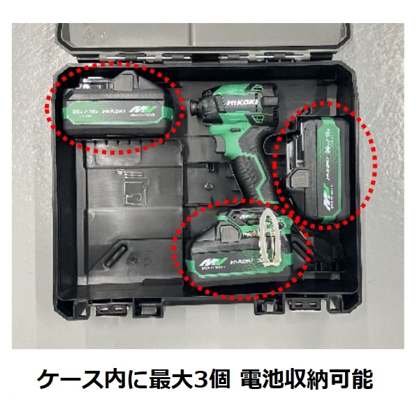 DC36.0V インパクトドライバー(充電式/緑)【EA813DC-81】