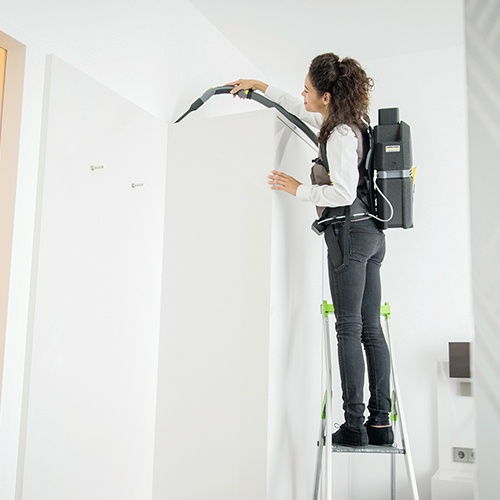 DC36V/5.0L [業務用]背負式 掃除機(充電式)【EA899KS-71】