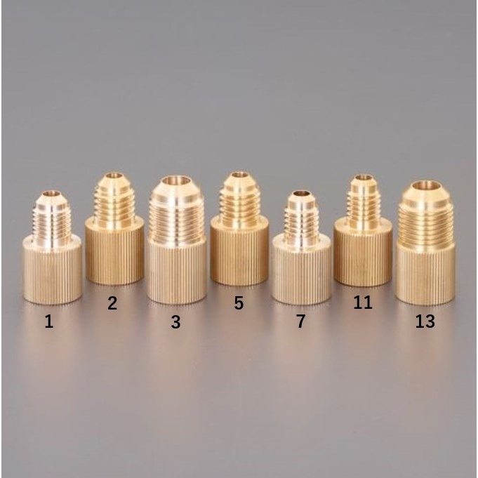 F 1/4インチx F 3/8インチ フレアーアダプター(雌/雄)【EA443DC-5】