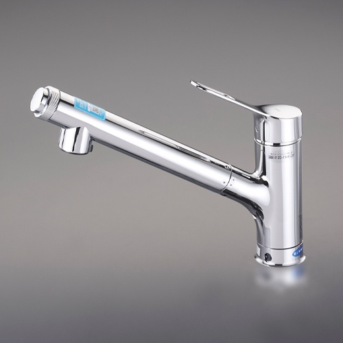 G 1/2インチ シングル混合水栓(浄水器内蔵)【EA468HA-15】