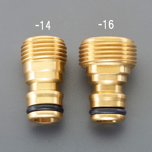 G 3/4インチ 雄ねじプラグ(真鍮製)【EA124LE-16】