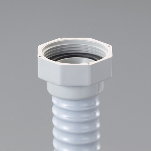 G1.1/2インチx1.0m [ねじ込式]流し台用排水ホース【EA468LA-57A】