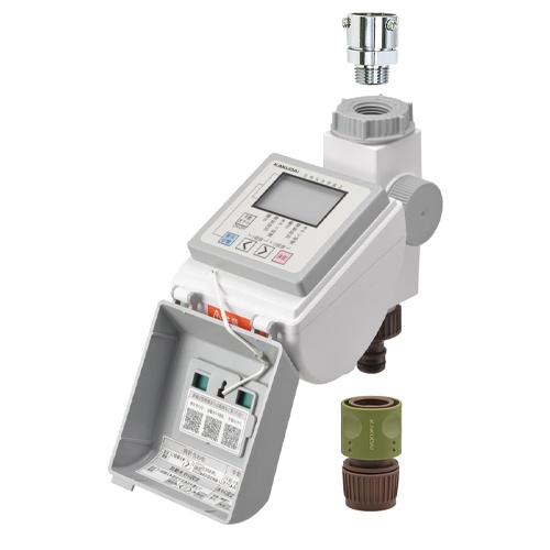 G1/2xG3/4 散水用タイマー(ソーラー式)【EA124LR-11B】