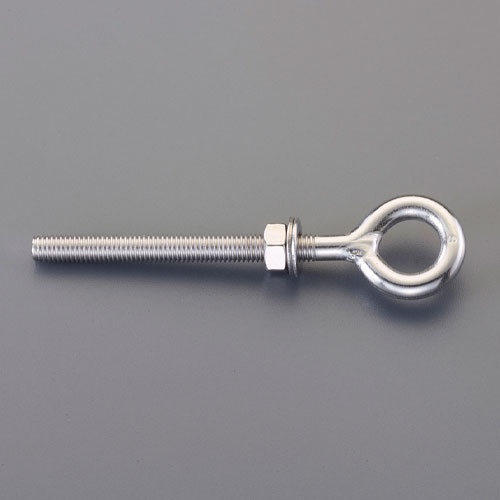 M 6x 31mm ロングアイボルト(ステンレス製)【EA638SV-63】