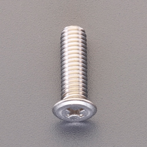 M 6x16mm 十字穴付ボルト(低頭/ステンレス/8本)【EA949JL-616】