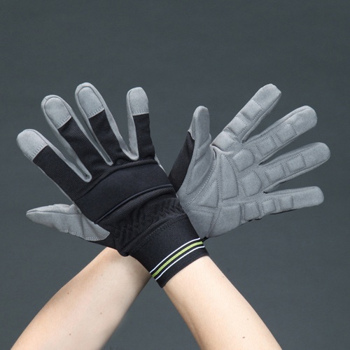 M/225mm 手袋・防振(チェーンソー作業用)【EA353AB-91】